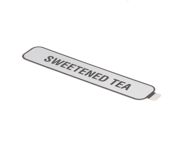 Bunn 29989.0000 Decal, Sweetened Tea (BU29989-0000) Each