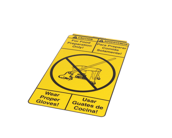 Bunn 32037.0000 Decal, Caution For Food Prep Only (BU32037-0000) Each