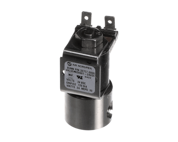 Bunn 32757.0000 Valve Assembly, Water 24Vdc(Kip) (BU32757-0000) Each
