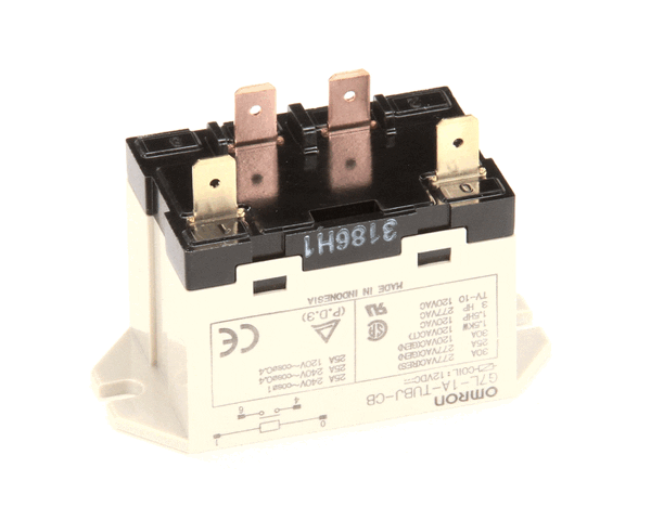 Bunn 37711.0003 Relay,Spst 12Vdc 30A 220Vac (BU37711-0003) Each