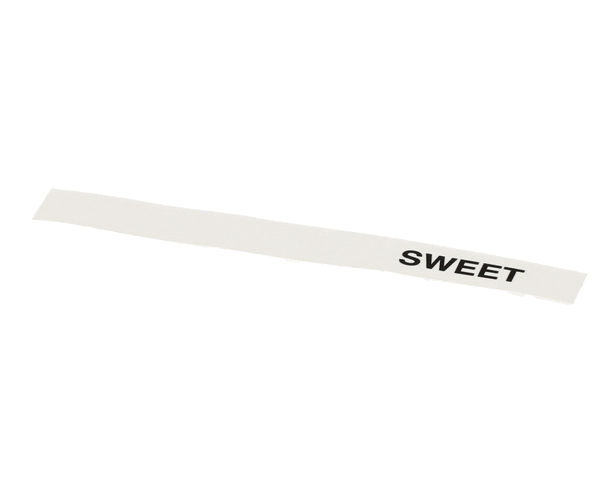 Bunn 38589.0000 Decal, Sweet (Tcd) (BU38589-0000) Each