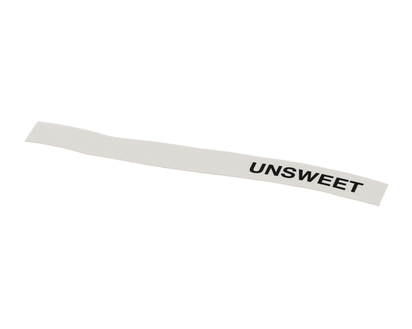 Bunn 38589.0001 Decal, Unsweet (Tcd) (BU38589-0001) Each