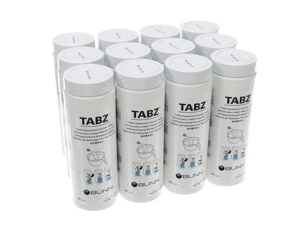 Bunn 39637.0004 Cleaner, Brewer Tabz 12/Case (BU39637-0004) Each