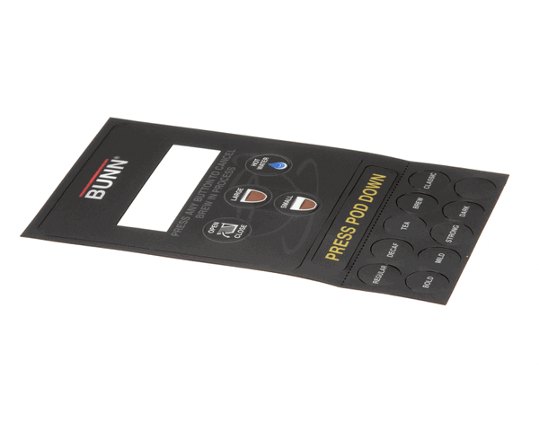 BUNN 41145.0000 DECAL SHEET,SWITCH/FLVR LABELS (BU41145.0000) Each