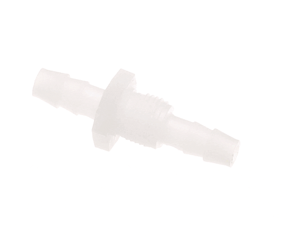 BUNN 43121.0000 FITTING, .250 BARB BULKHEAD-KYNAR (BU43121.0000) Each