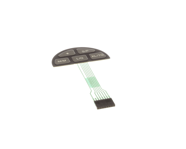 Bunn 45759.0002 Switch, Membrane 5 Cup Size (BU45759-0002) Each