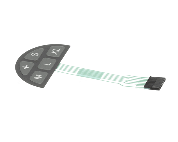 Bunn 45759.0003 Switch, Membrane 5 Cup Size Im (BU45759-0003) Each