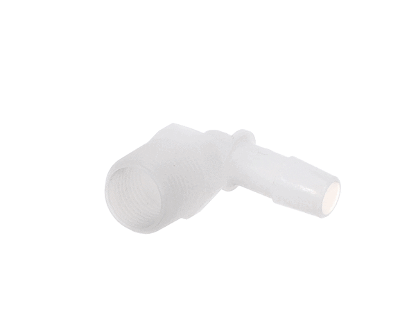 Bunn 48348.0000 Fitting, Elbow 3/8 Npt X 3/8 Barb-Kynar (BU48348-0000) Each