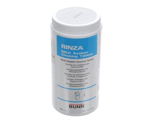 Bunn 50199.0003 Rinza, Acid 100 Tablets - 1 Jar (BU50199-0003) Each