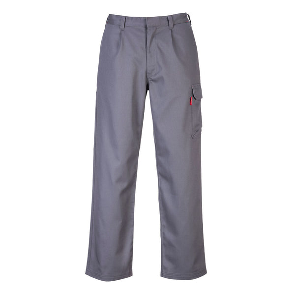 Portwest® Bizweld Work FR Cargo Pants, Gray Tall, Size XL (BZ31GRTXL) Each