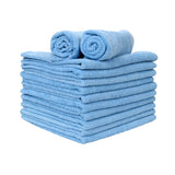 Hospeco® Microfiber Cloth 16x27 300 GSM Tri-Fold Blue, 12/Pack (HOSMFC3001627BL) Pack of 12
