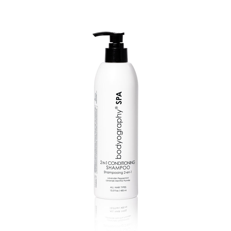 Bodyography SPA® 2in1 Conditioning Shampoo, 13.5 fl oz (HA-BSPAP-008) Case of 20