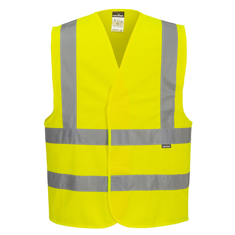 Portwest® Hi-Vis Band and Brace Vest , Yellow, Size S/M (C470YERS/M) Each