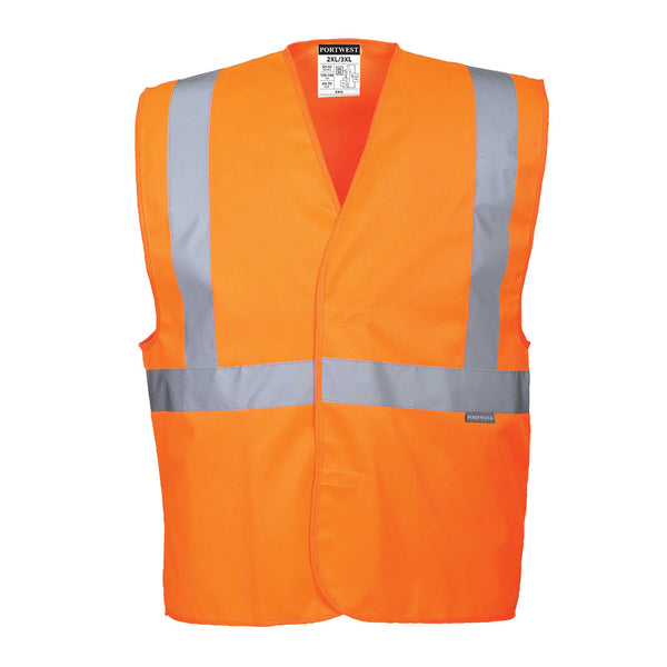 Portwest® Hi-Vis Band and Brace Vest , Orange, Size L/XL (C472ORRL/XL) Each