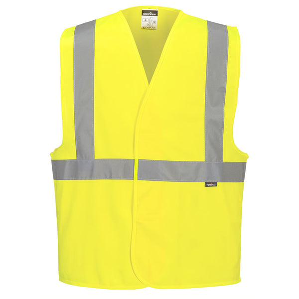 Portwest® Hi-Vis Band and Brace Vest , Yellow, Size XX/3X (C472YERXX/3X) Each