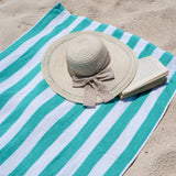 Hospeco® California Cabana Beach Towels 30x70 Green, 4/Pack (HOSPNP-CABANA-GR) Pack of 4
