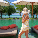 Hospeco® California Cabana Beach Towels 30x70 Yellow, 4/Pack (HOSPNP-CABANA-YL) Pack of 4
