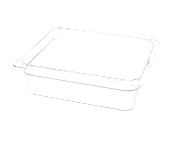 CAMBRO 24CW-135 CLEAR 1/2 SIZE 4 DEEP (CAM24CW-135) Each