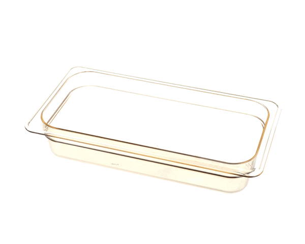 CAMBRO 32HP150-H-PAN THIRD SZE 2.5" DP HOT PAN, AMBER (CAM32HP150-H-PAN) Each
