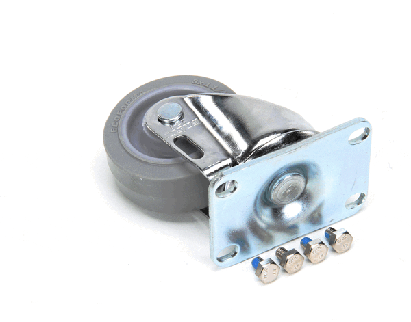 CAMBRO 60005 FRONT 3" SWIVEL CASTER, 4-BOLT (CAM60005) Each