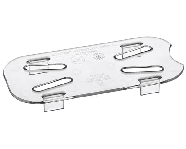 CAMBRO 90CWD135 1/9 SIZE CLEAR DRAIN TRAY (CAM90CWD135) Each