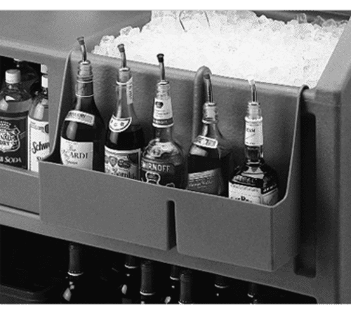 CAMBRO BAR54SR110 SPEED RAIL, 5-BOTTLE, 19-1/2"L X 4-5/16" (CAMBAR54SR110) Each