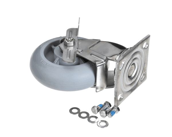 CAMBRO H13017 HD SS CASTER SWVL W/BRAKE KIT (CAMH13017) Each