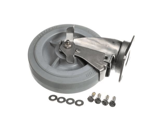 CAMBRO H14002 6X1.5 S/S SWL CASTER W/BRAKE (CAMH14002) Each