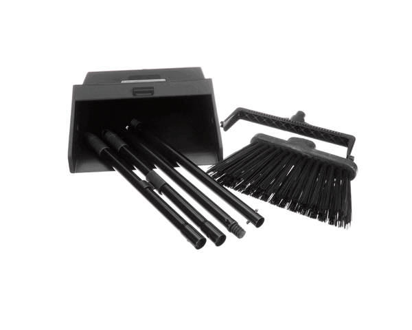 Carlisle 36141503 Duo-Pan Black 36" Lobby Dustpan And Broo (CARL36141503) Each