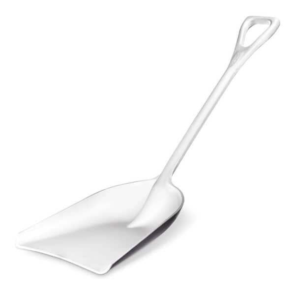 CARLISLE 41076EC02 SPARTA 11" WHITE FOODSERVICE SHOVEL (CARL41076EC02) Each