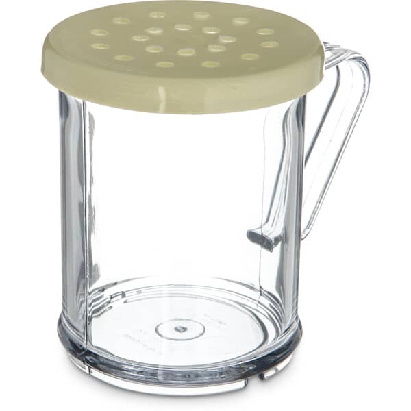 CARLISLE 4260S04 SAN SHAKER DREDG W/CHEESE LID YELLOW (CARL4260S04) Each