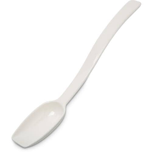 CARLISLE 446002 SOLID SPOON 0.5OZ, 9" WHITE (CARL446002) Each
