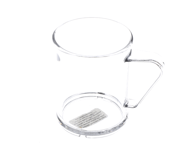 Carlisle Pcd79607 Polycarbonate Handled Mug 9.6 Oz - Clear (CARLPCD79607) Each