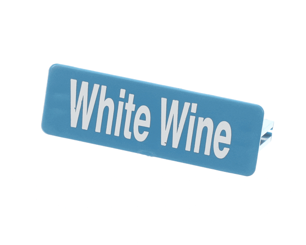 Carlisle Plq30314 Plaque Glass Whitewine Carlblu (CARLPLQ30314) Each