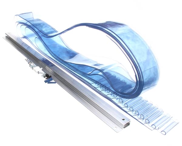 CCI COOL CURTAIN 8041-3784GLT VINYL STRP DOORS-FREEZER 37X84 (CCI8041-3784GLT) Each