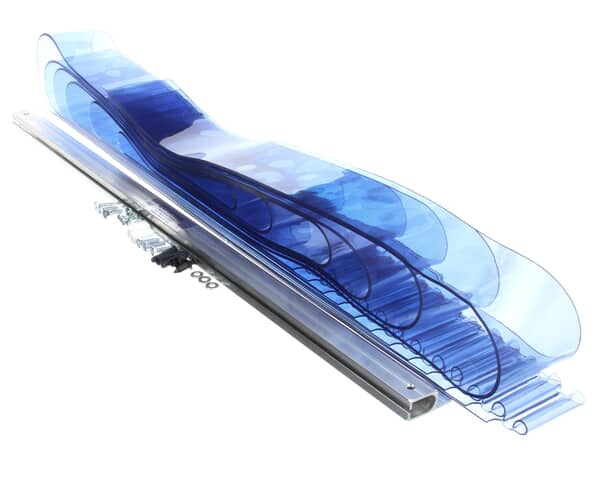 CCI COOL CURTAIN 8041-3784G VINYL STRIP DOORS-COOLER 37X84 (CCI8041-3784G) Each