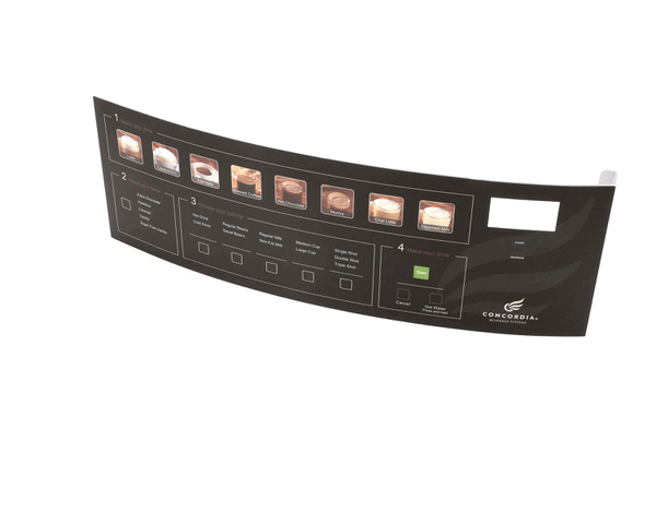 CONCORDIA BEVERAGE SYSTEM 2640-113 TOUCHPAD HOT WTR BTN X6 (CCO2640-113) Each