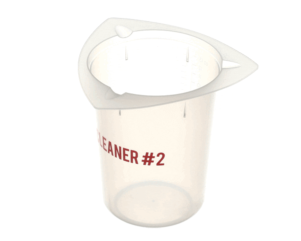 CONCORDIA BEVERAGE SYSTEM 3400-033 BEAKER CLEANER #2 RED (CCO3400-033) Each
