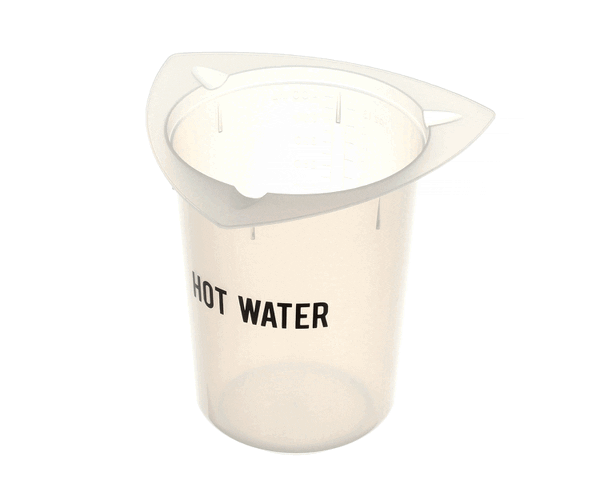 CONCORDIA BEVERAGE SYSTEM 3400-034 BEAKER HOT WATER BLACK (CCO3400-034) Each