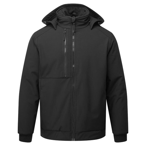 Portwest® WX2 Eco Insulated Softshell (2L), Black, Size 4XL (CD874BKR4XL) Each