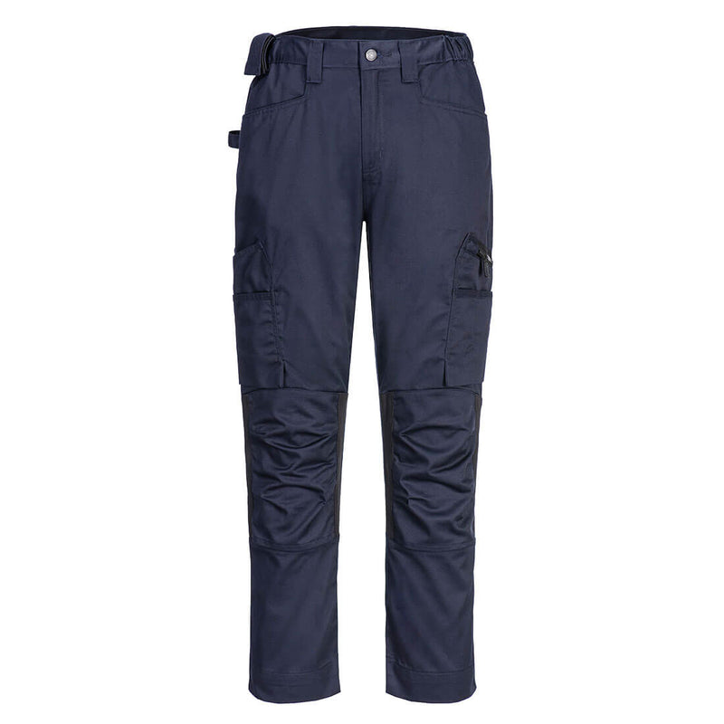 Portwest® WX2 Eco Flex Trade Pants, Dark Navy, Size 48 (CD881DNR48) Each