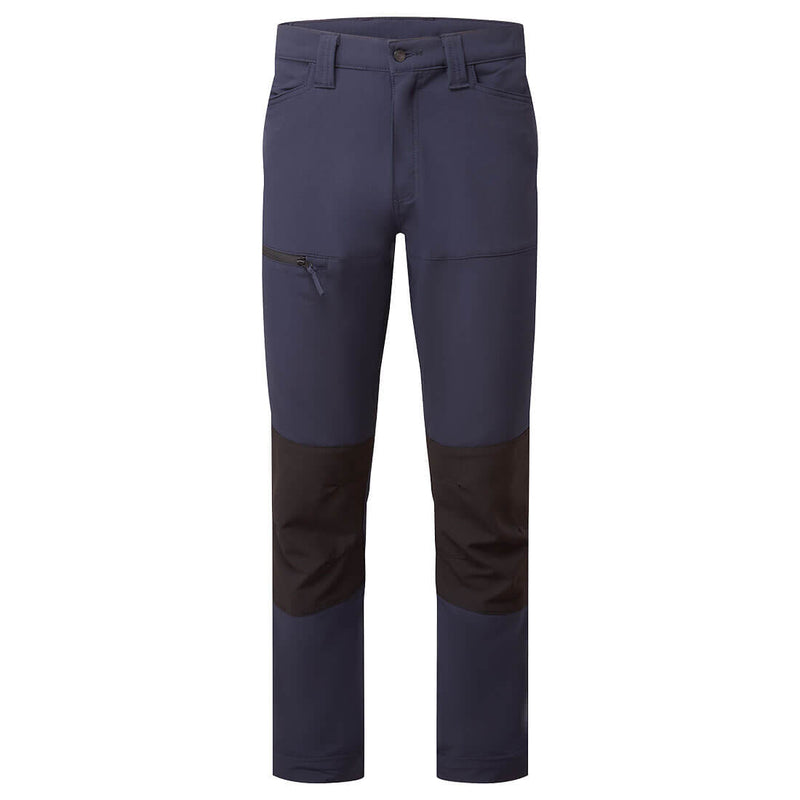 Portwest® WX2 Eco Flex Work Pants, Dark Navy/Black, Size 42 (CD886DKR42) Each