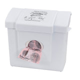 Hospeco® Scensibles® Combination Dispenser Receptacle w/ Removable Liner, White (HOSCDW) Each