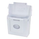 Hospeco® Scensibles® Combination Dispenser Receptacle w/ Removable Liner, White (HOSCDW) Each