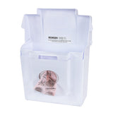 Hospeco® Scensibles® Combination Dispenser Receptacle w/ Removable Liner, White (HOSCDW) Each