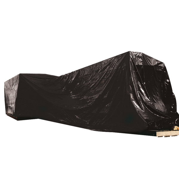 16 x 100' - 4 Mil Black Poly Sheeting (CF416B) Each