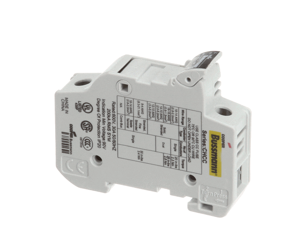 CHAMPION - MOYER DIEBEL 111153 FUSE BLOCK DIN RAIL 600V 30A (CHA111153) Each