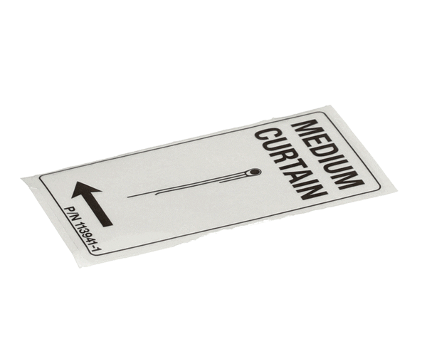 Champion - Moyer Diebel 113941-1 Label Curtain Rl Med 500 Per Rl (CHA113941-1) Each