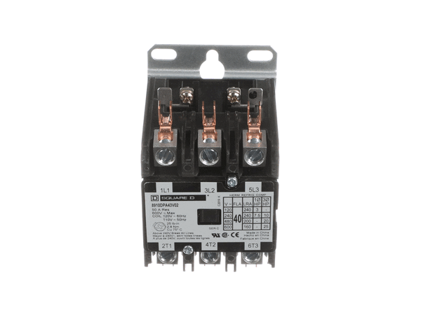 CHAMPION - MOYER DIEBEL 116167 CONTACTOR 40 FLA, THREE POLE, 120VAC (CHA116167) Each