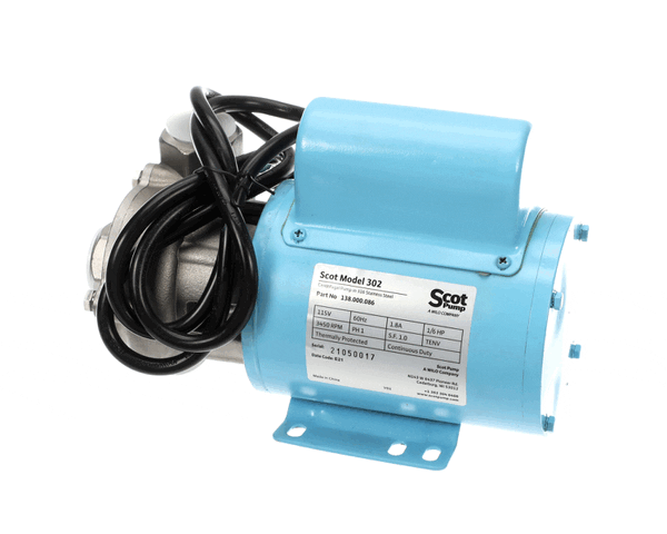 Champion - Moyer Diebel 117253 Pump Motor Assembly 1/6 Hp 115V Scot (CHA117253) Each